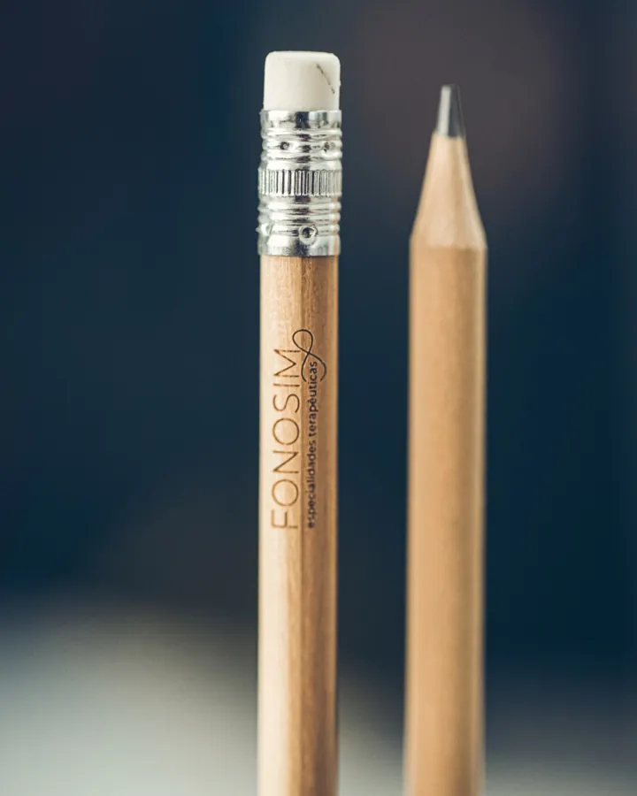 Lápiz de madera grabado Fonosim